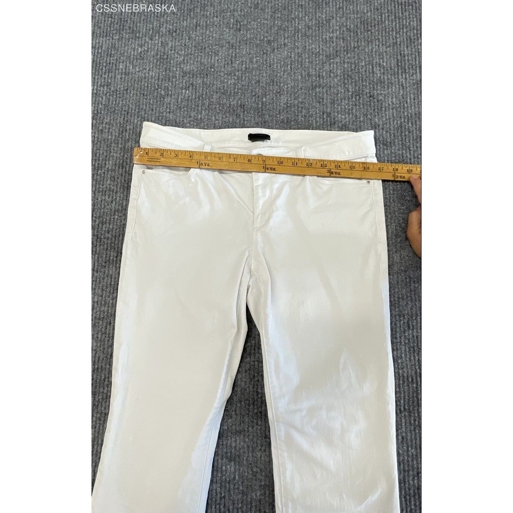 Ann Taylor Women's White Modern Fit Denim Jeans Sz 10 - Picture 7 of 9